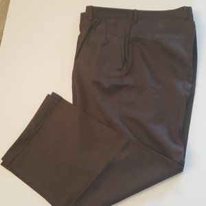 Zanella Brand Dress Slacks, Brown, 38W